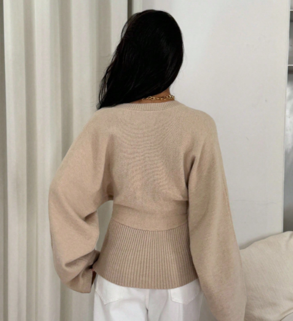 The Essential Ribbed Cardigan - Valenci